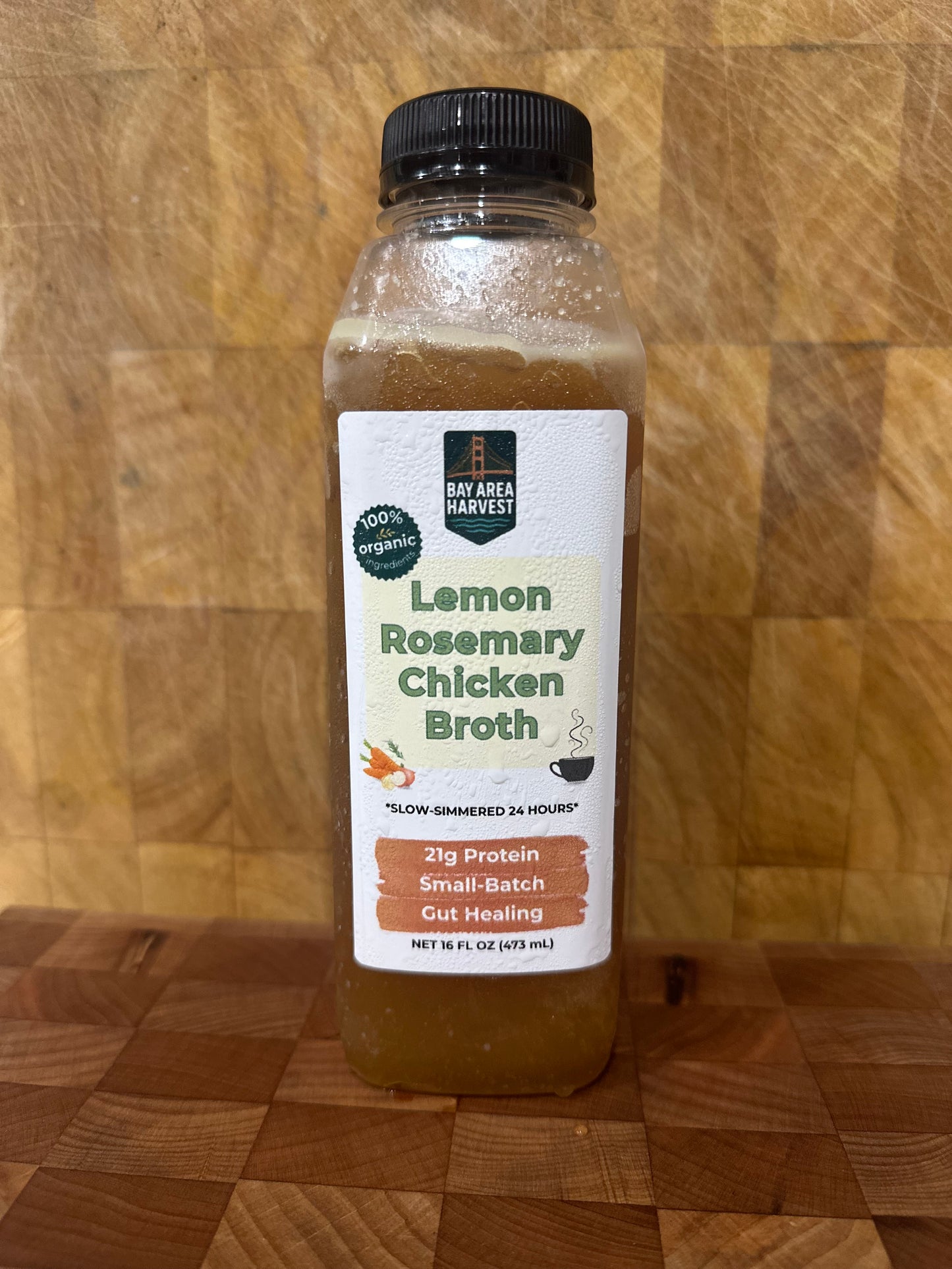 Rosemary Lemon Chicken Bone Broth